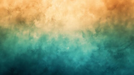 Obraz premium Abstract watercolor painting. Warm and cold colors.