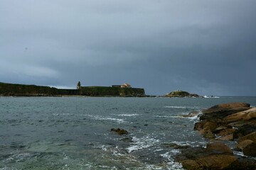 Fototapeta premium Litoral de Sanxenxo, Galicia