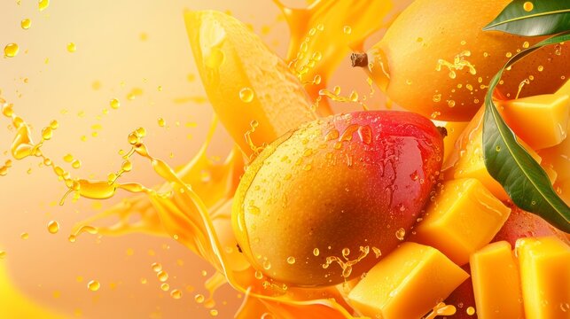 Picture of a mango fruit