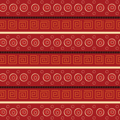 Flat african pattern design