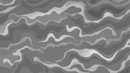 topographic map seamless pattern. Monochrome backgr