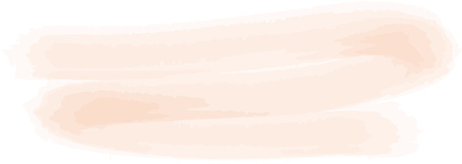 Watercolor peach brush strokes, splash. Abstract background, texture. Color of the year 2024. Vector graphics set. For print, template, web, card, business, packaging 