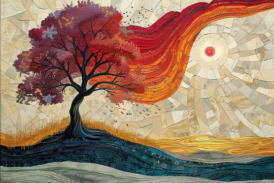Fantasy Windstorm: A Canvas of Colorful Marvels
