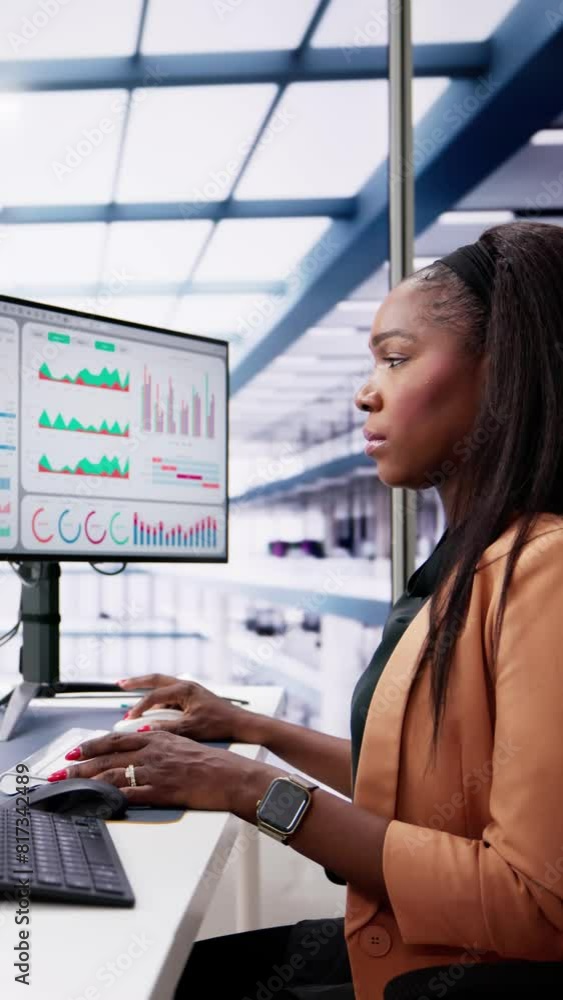 Aufkleber Data Analyst Using Data Analytics KPI