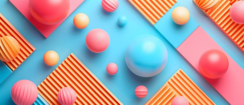 Elevate your brand with a highangle view presentation that exudes creativity and innovation 