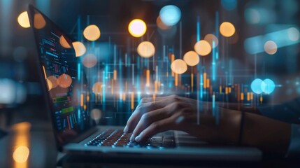 In the Zone: Focused Trader Analyzes Market Trends (Financial Management, Online Trading)