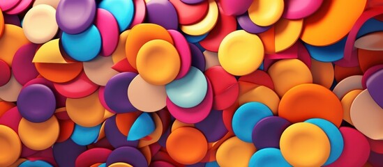 round bubble paint liquid