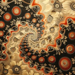 Abstract Pattern, delving into the intricate world of fractal geometry