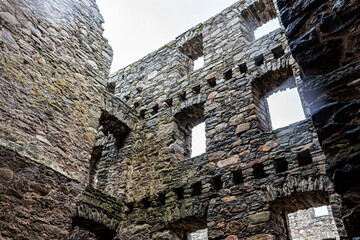 Ruins of Ruthven Barracks near aviemore