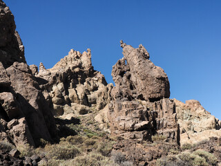 Fototapeta premium Tenerife, Spain: Teide National Park, landscape