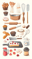 Comprehensive Visual Guide to Baking Essentials and Helpful Tips