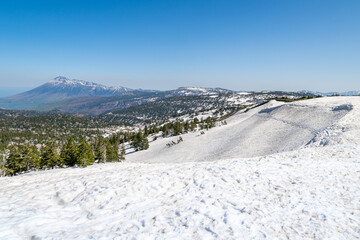 岩手県　青空の八幡平ドラゴンアイ
