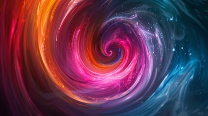 Colorful vortex energy, cosmic spiral waves, multicolor swirls explosion. Abstract futuristic digital background. --ar 16:9 Job ID: 1f610702-e450-4c52-a811-a20ddf3c3b87