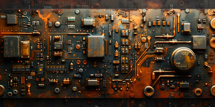 Global Connectivity Hub - Circuit Board Network