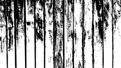 4-97. Wood board Texture Effect - Illustration. Black and white vector textures in scratch background.