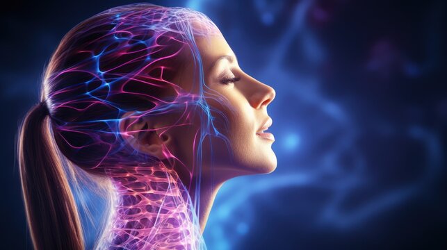 Nerve network: nervous system - unraveling the intricate web of neurons and synapses, vital role of this complex system in regulating bodily functions and responses.