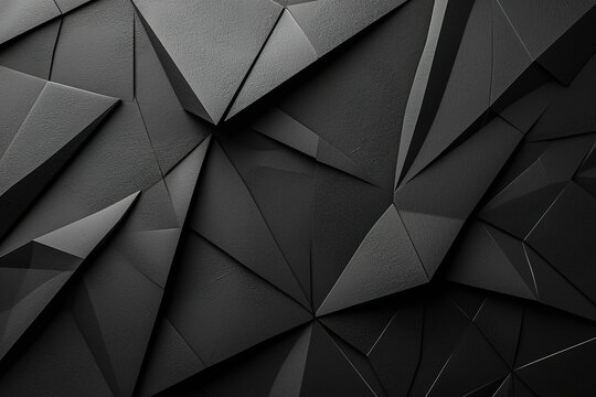 Abstract geometric black backgroundhigh-