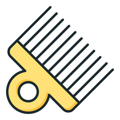 Comb icon. Icon about barbershop