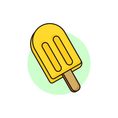 ice cream vector Flat style vector illustration design