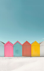 Minimalist photo of a portable handheld fan with soft, rounded edges, on a sleek, reflective table against a sunny day backdrop.
