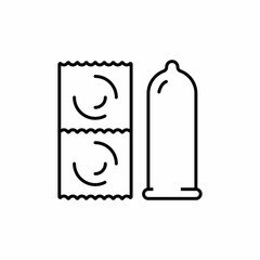 condom contraceptive safety protection icon