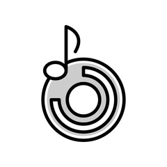 Obraz premium Disk icon PNG