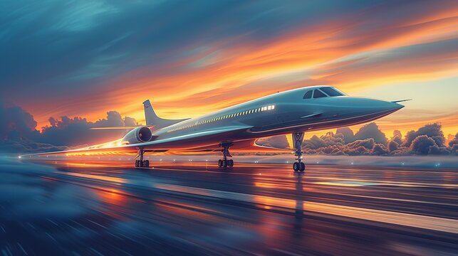 Transportation business, The Race for Supersonic Travel, Companies like Boom Supersonic and Aerion Corporation are developing supersonic passenger jets capable of traveling at speeds exceeding Mach