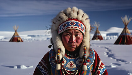 International Day of the World's Indigenous Peoples. the Chukchi tribe of Yakutia