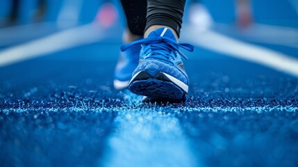 Athlete showcasing agile footwork, epitomizing speed   summer olympic games sports concept