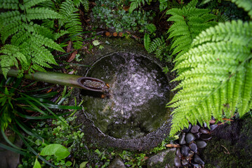 鎌倉245　瑞泉寺7　手水場