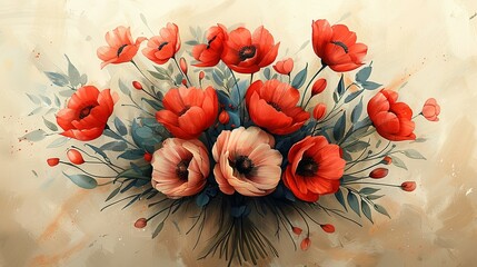 Expressive Mother's Day Lettering: Artisanal Calligraphy Vector