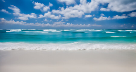 透明度抜群の海と雲