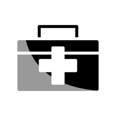 Obraz premium First Aid Box kit icon PNG