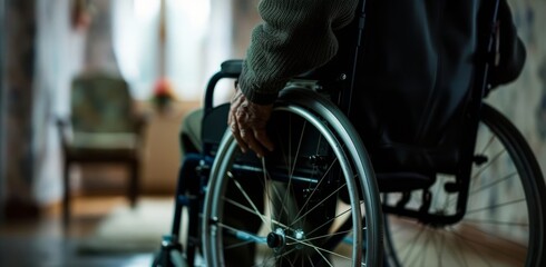 Obraz premium Wheelchair, disabled,Disabilty Benefits, Welfare for the disabled