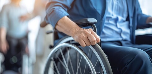 Obraz premium Disabilty Benefits, Welfare for the disabled, wheelchair, disabled