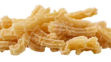  Ultra HD close-up shot of plain churros on a, transparent background