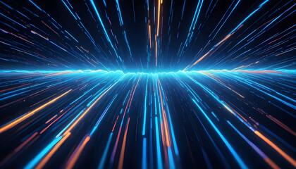 Abstract technology background of high speed global data transfer fiber optic 13