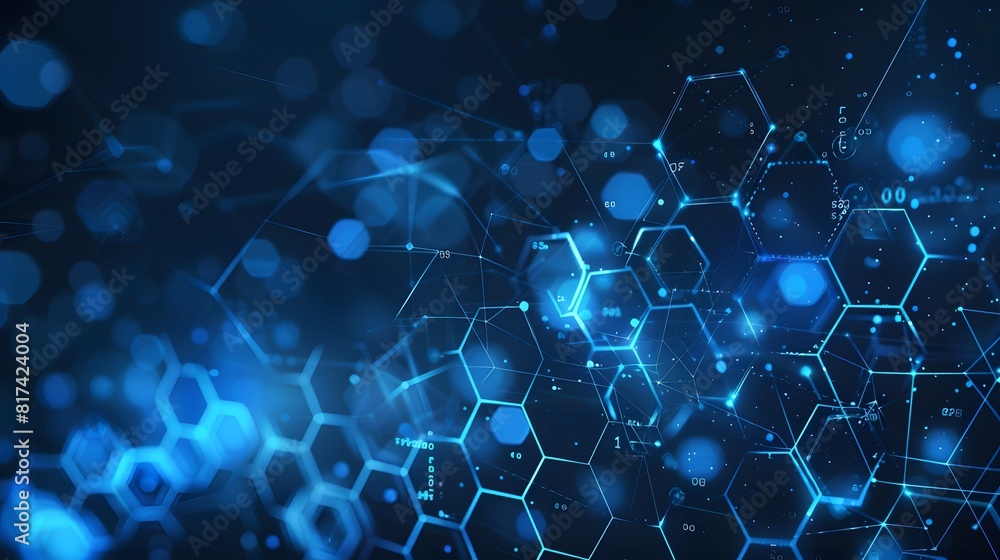 Poster abstract plexus dna oragnic background