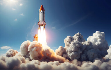 Rocket Launch: The Ultimate Symbol of Innovative Business Startups, Growth, and Opportunity