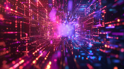 Naklejka premium fiber optic background