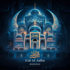 Islamic background for Eid Al-Adha