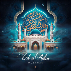 Islamic background for Eid Al-Adha