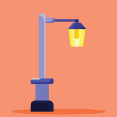 Post lamp icon. Subtable to place on light, outdoor, etc.