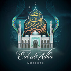 Islamic background for Eid Al-Adha