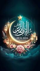 Islamic background for Eid Al-Adha