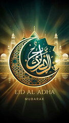 Islamic background for Eid Al-Adha