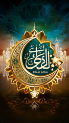 Islamic background for Eid Al-Adha