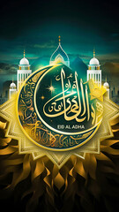 Islamic background for Eid Al-Adha