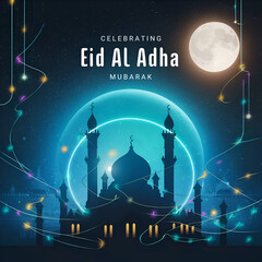 Islamic background for Eid Al-Adha