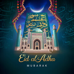 Islamic background for Eid Al-Adha
